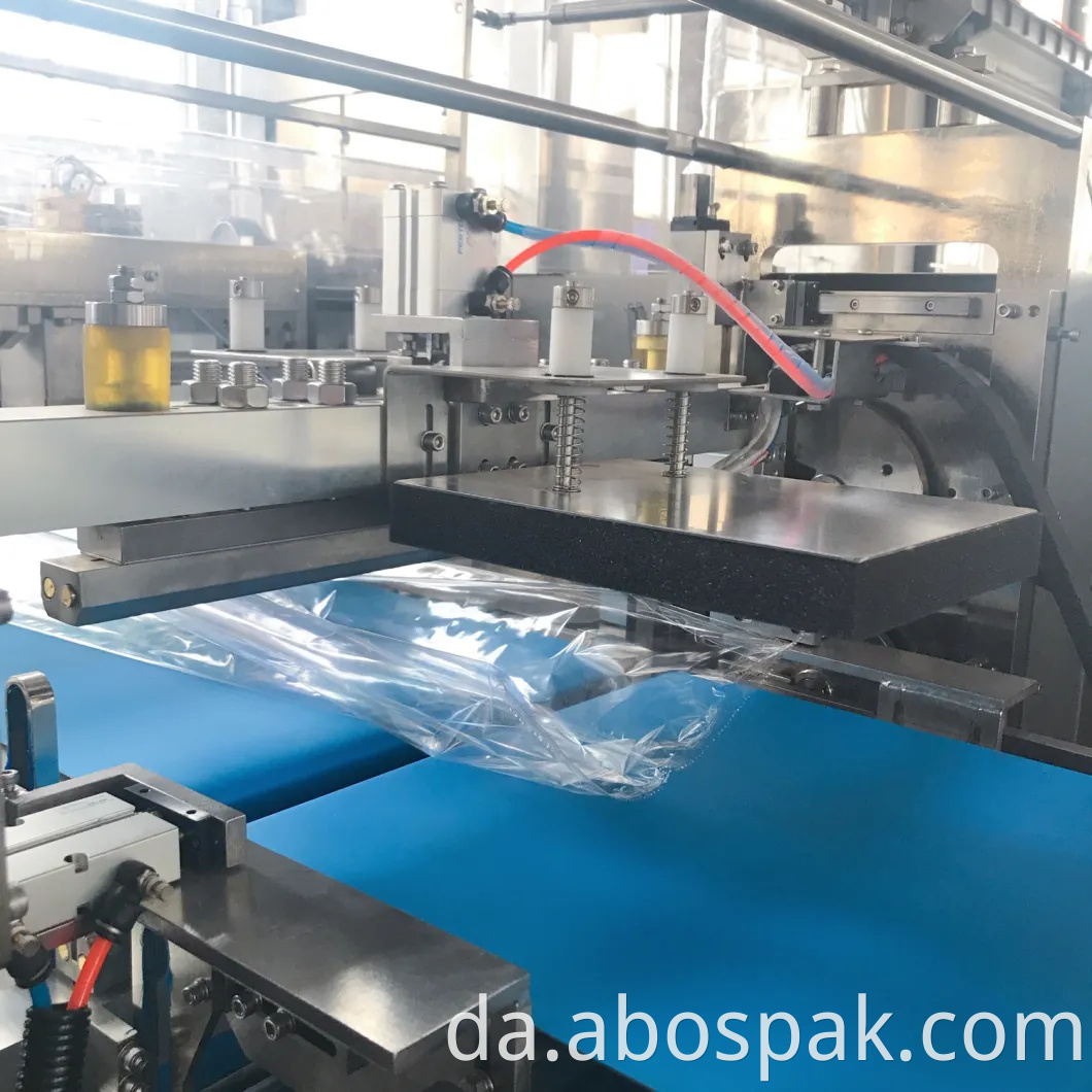 Vandret automatisk Chapati Pita Brød Frisk Nudler Vegetabilsk Flow Food Packaging Machine